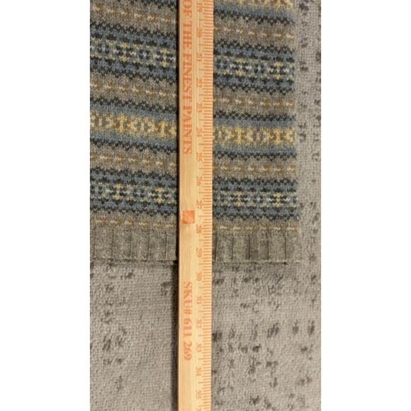 Women's Vintage Brooks Brothers Lambswool Fair Isle Sweater 1818 Hong Kong - Picture 8 of 14